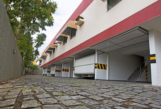 Garagem privativa do Motel Volúpia